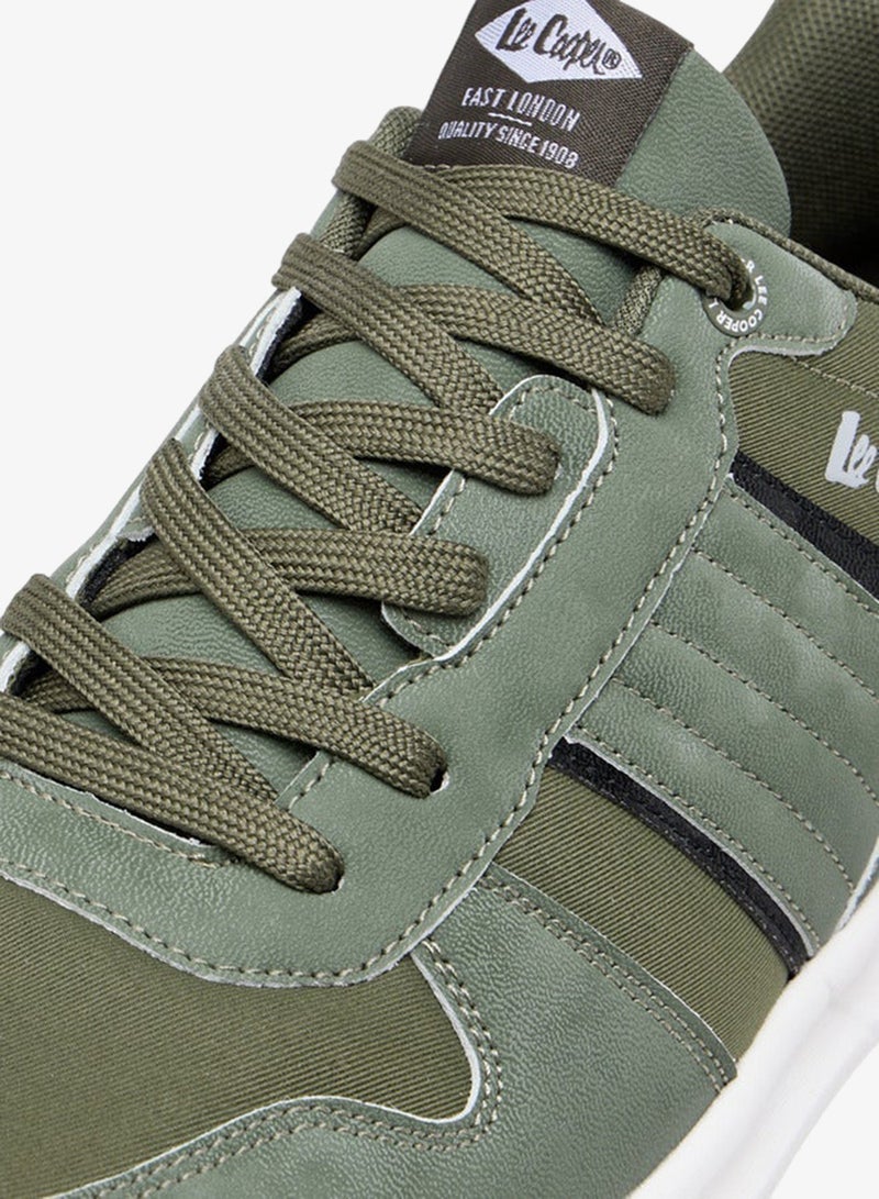 لي كوبر سنيكرز رجالي برباط بتصميم متعدد الألواح - Image 4