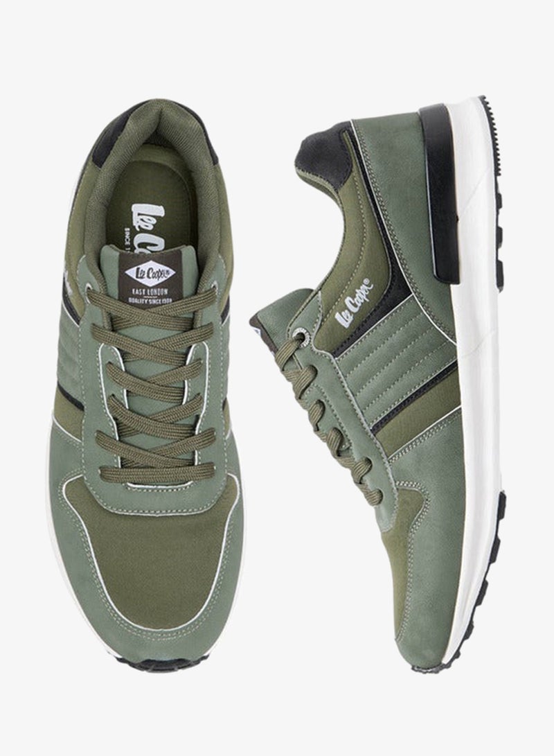 لي كوبر سنيكرز رجالي برباط بتصميم متعدد الألواح - Image 3