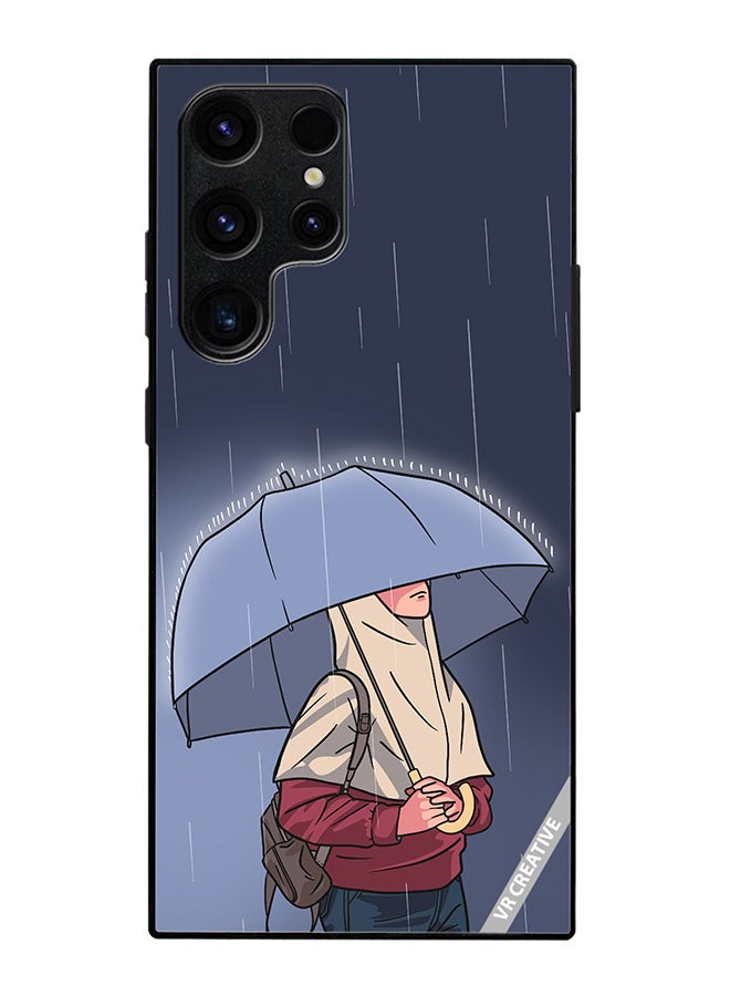 VR CREATIVE Protective Case Cover For Samsung Galaxy S25 Ultra Rainy Days Design Multicolour