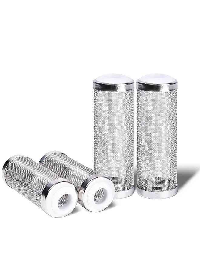 CMGTYYD 4 Pcs Aquarium Intake Strainer, 16mm Fish Tank Mesh Shrimp Guard Net Guard Intake Strainer Filter for Protecting Fish Shrimp Inhalation - Image 1