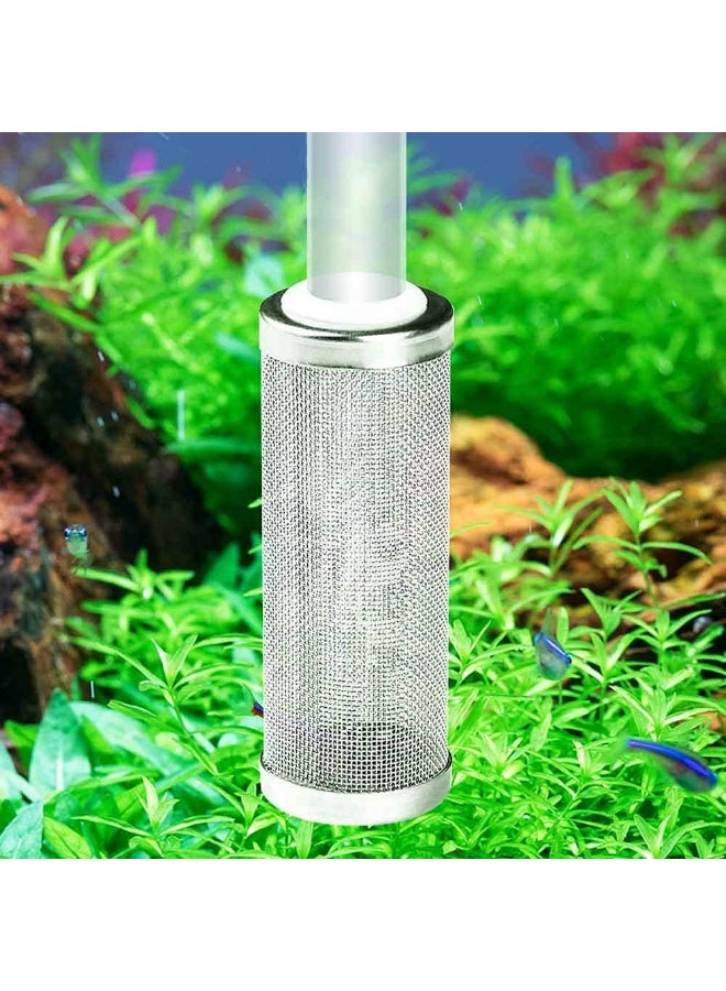 CMGTYYD 4 Pcs Aquarium Intake Strainer, 16mm Fish Tank Mesh Shrimp Guard Net Guard Intake Strainer Filter for Protecting Fish Shrimp Inhalation - Image 4