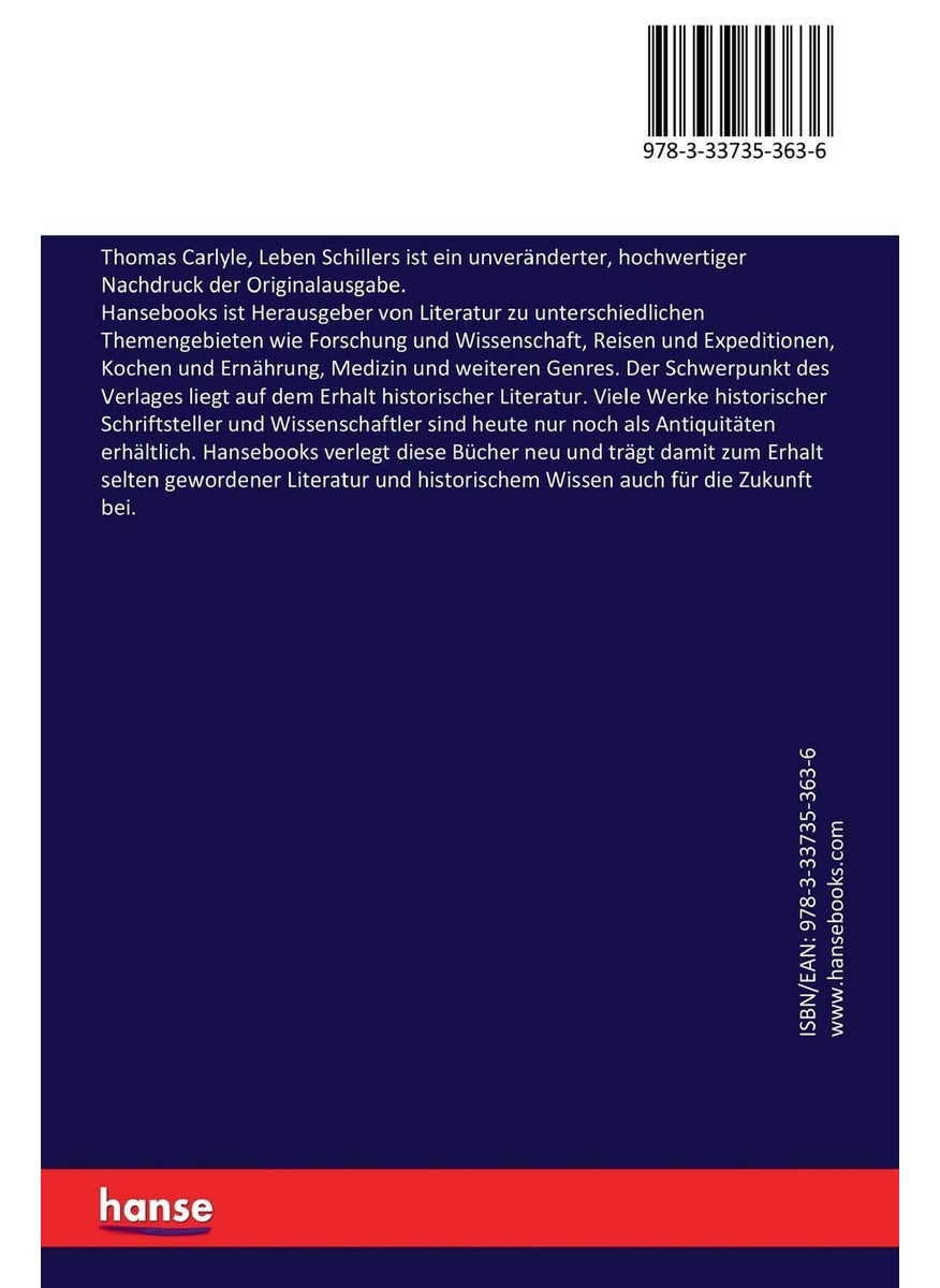 Thomas Carlyle, Leben Schillers  - Image 2