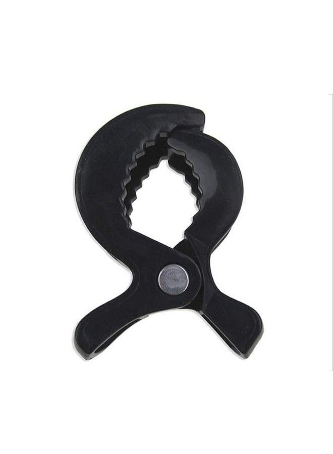 Safe-O-Kid مشابك غطاء مقعد عربة الأطفال Safe O Kid حاملة ألعاب عربة الأطفال ملحقات للأطفال باللون الأسود - Image 2