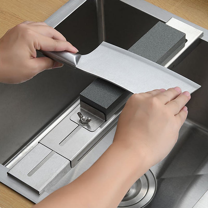 Adjustable Water Sharpening Stone Fixed Rack Grindstone Base Kitchen Supplies - Image 3