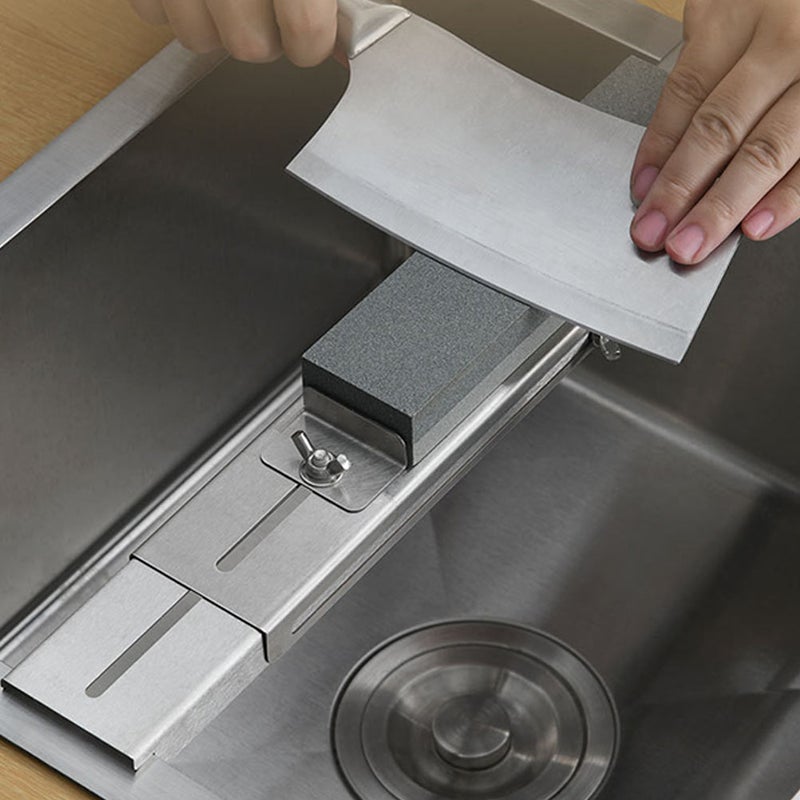 Adjustable Water Sharpening Stone Fixed Rack Grindstone Base Kitchen Supplies - Image 1