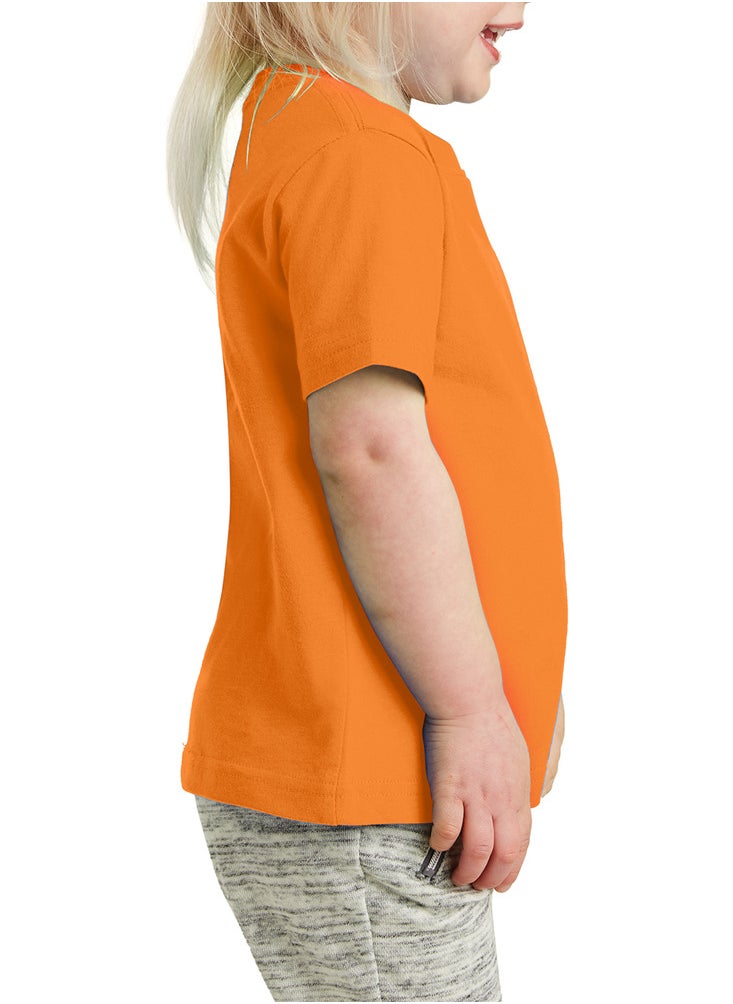PRINTSHOP4ME Printshop4me Kids Round Neck Girls T Shirt 170 GSM Pure Cotton Basic Colors  - Image 3