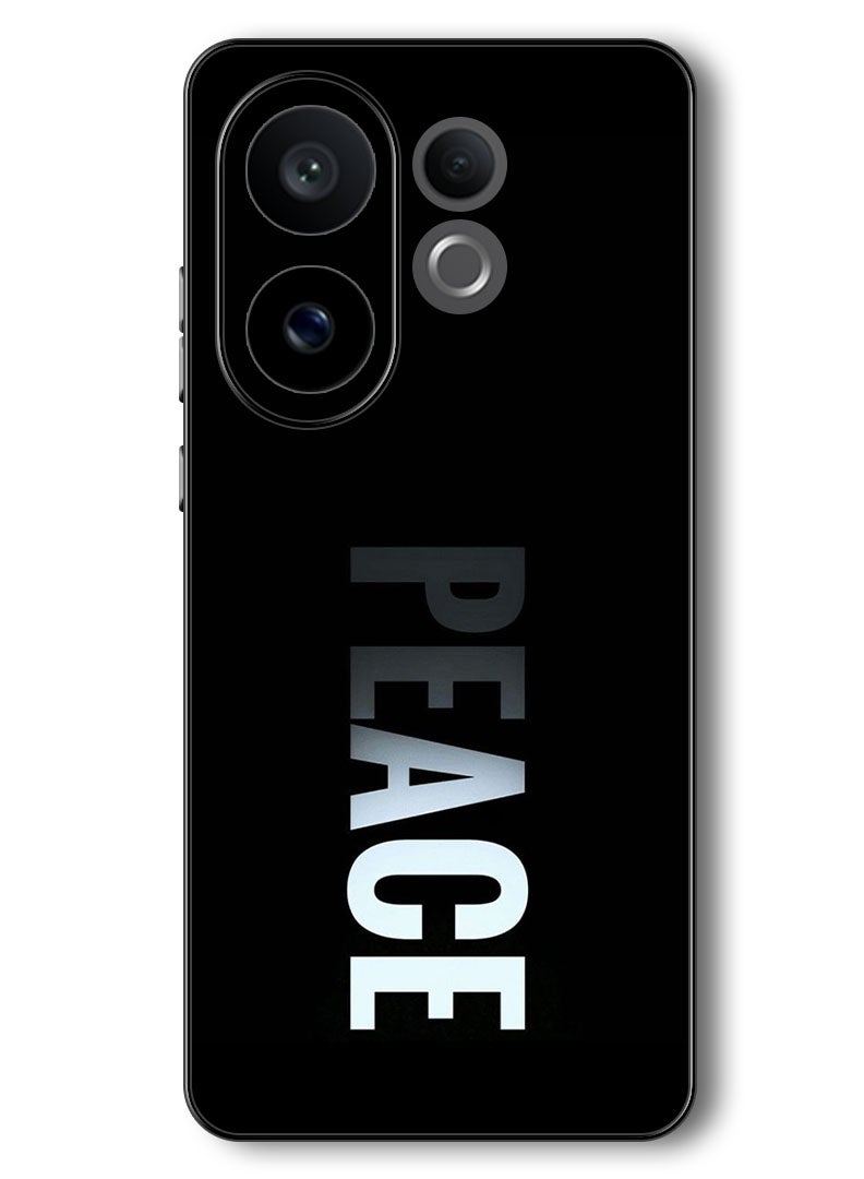 Theodor Case Compatible with Vivo V60 6.77 Inch Protection Shockproof Bumper Cover Peace - Image 1