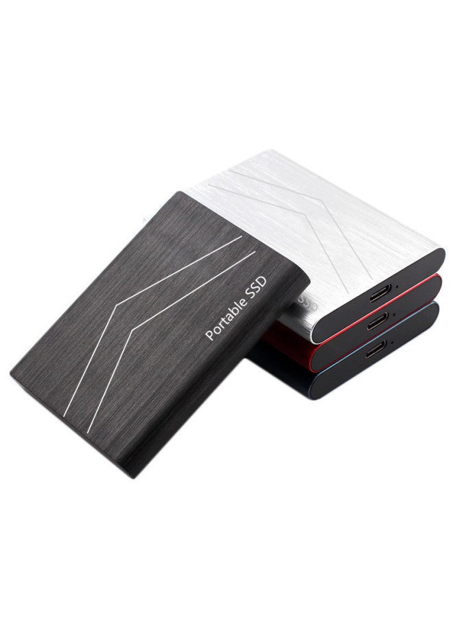 Expansion Brushed SSD Mobile Solid State Drive 30TB Upgrade High-speed Transmission Explosions-Capacity:(high-speed Model) 1tb-Interface:Red - Image 1