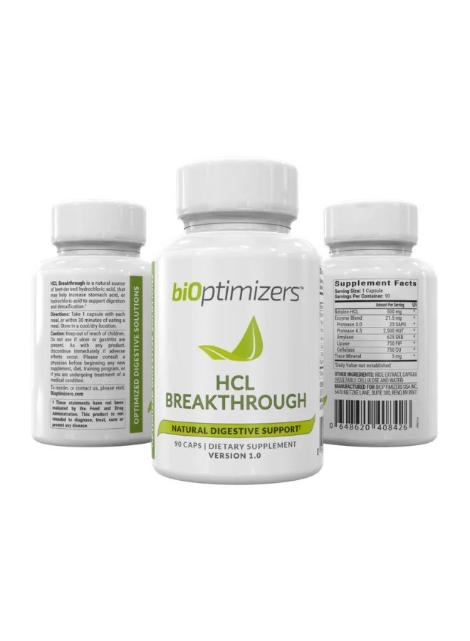 BiOptimizers HCL Breakthrough 90caps - Image 1