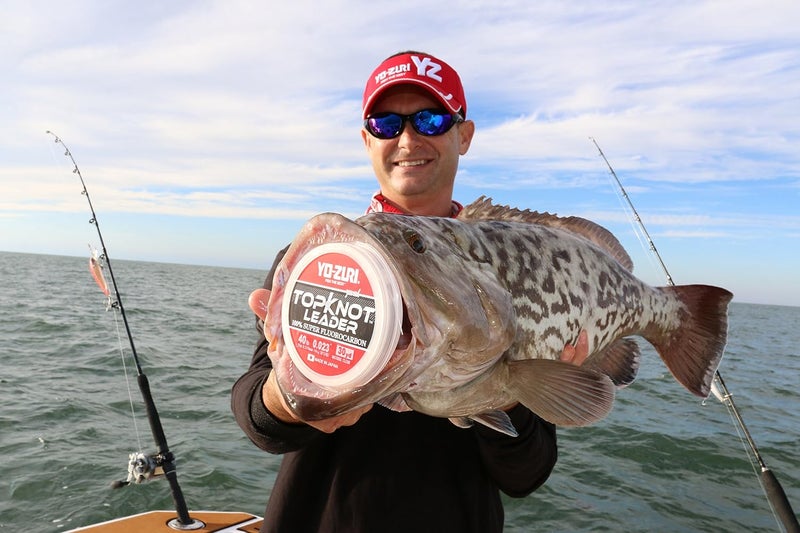Yo-Zuri Topknot Leader 60LB Disappearing Pink 100YD Fluorocarbon Fishing Line - Image 2
