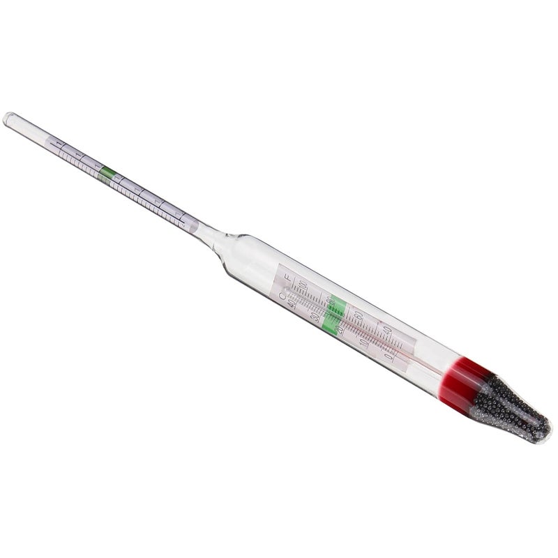 Salinity Meter Hydrometer Water Testing Kit with 100ml Measuring Cylinder for Fish Tank Aquarium and Aquaculture Salinity Measurement - Image 1