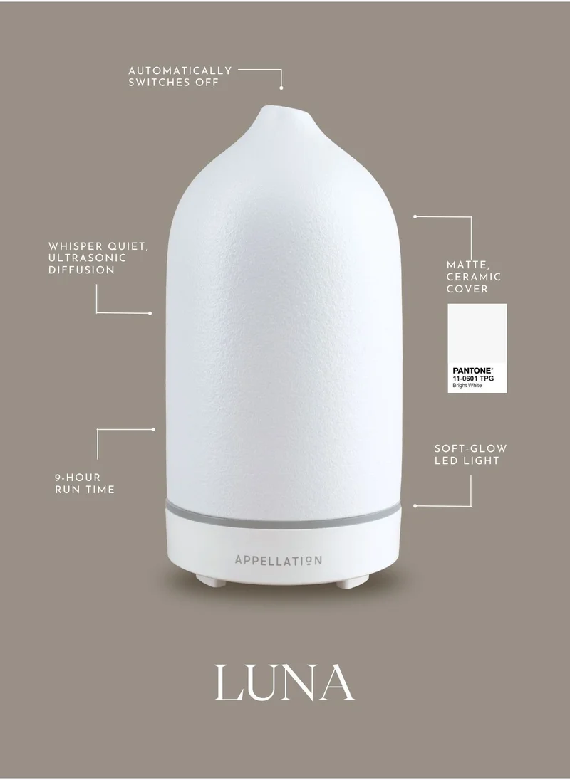 Appellation Stone Essential Oil Diffuser, Luna