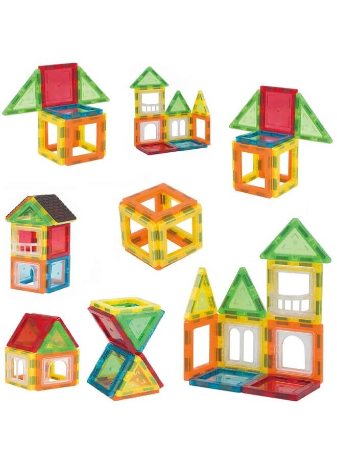 22-Piece Educational Magnetic Building Tiles Set for Kids – Magnetic Brick Series Toy