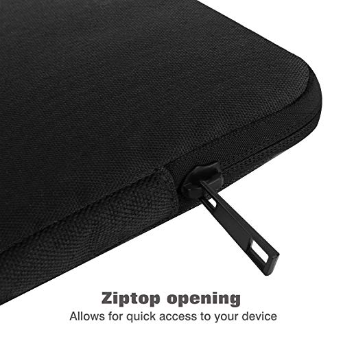 MoKo 9-11 Inch Tablet Sleeve Bag Carrying Case Fits New 11inch iPad Air M3, iPad A16 2025, iPad Pro 11 M4, Air 5/4/3, iPad 10/9/8th Gen, Tab S8/S9 11", Black - Image 5