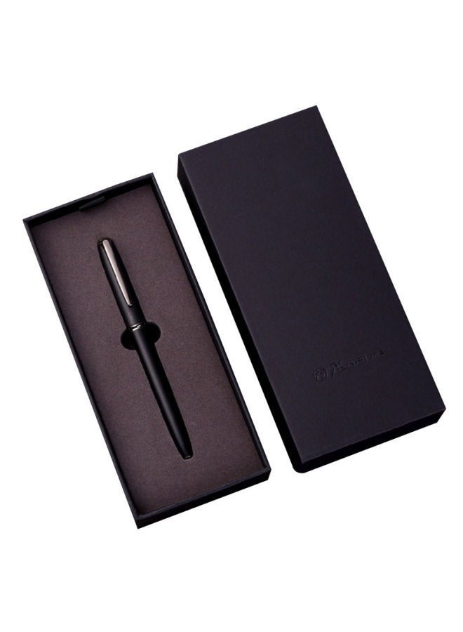 Pimio قلم حبر، قلم توقيع، مالي إضافي ناعم 0.38mm، هدية مكتب أعمال، ممارسة خط اليد للطلاب البالغين، هدية تخرج للرجال والنساء، سلسلة Malaga 916 رمادي مات - Image 3