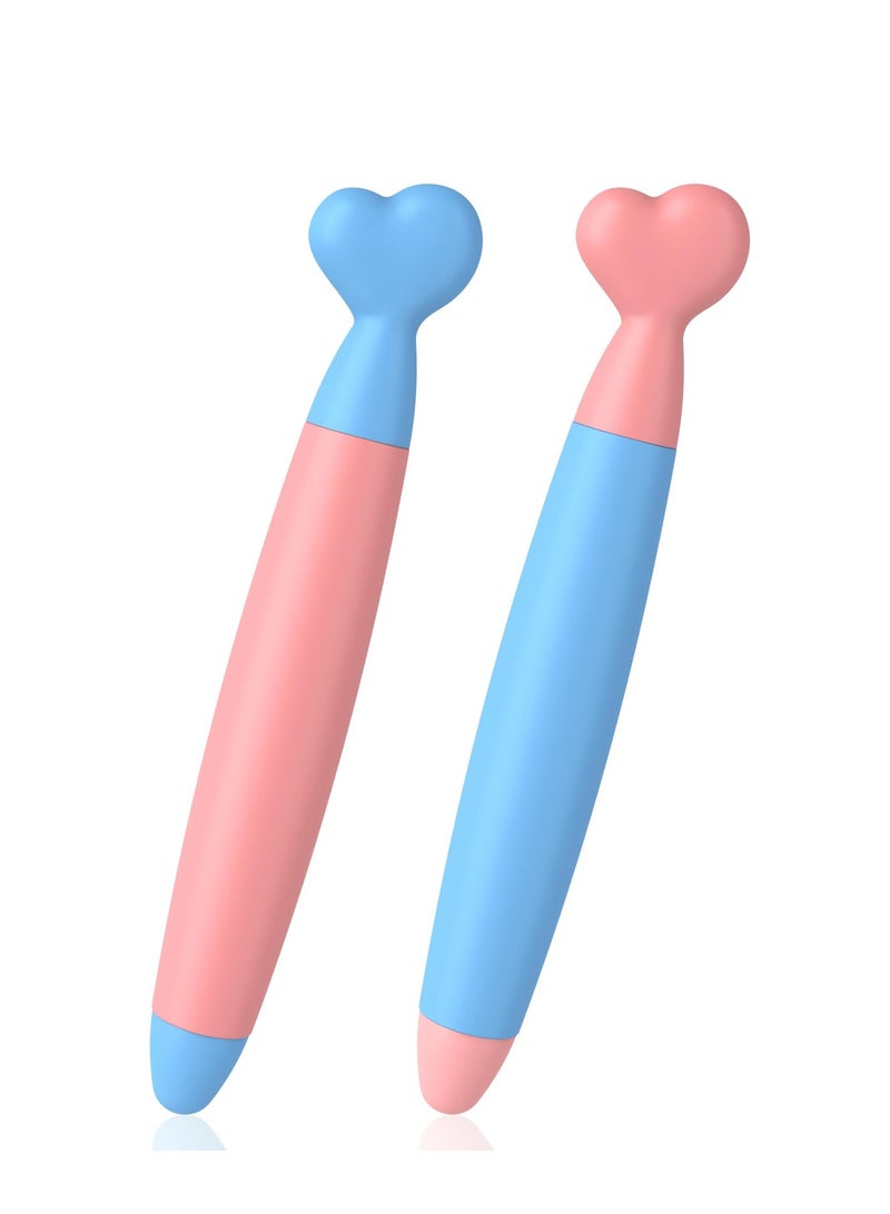 Excefore Kids Stylus Pens for Touch Screens, Tablet Stylus Pen 2 Pack, with Durable Rubber Tips, Universal Touch Screen Capacitive Stylus, Compatible with iPad, iPhone, Kindle Fire Kids, Tablets - Image 1