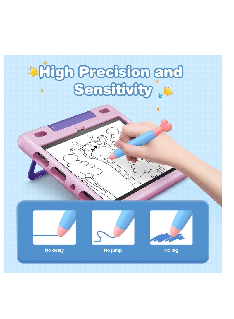 Excefore Kids Stylus Pens for Touch Screens, Tablet Stylus Pen 2 Pack, with Durable Rubber Tips, Universal Touch Screen Capacitive Stylus, Compatible with iPad, iPhone, Kindle Fire Kids, Tablets - Image 3