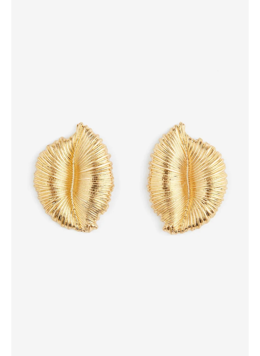 H&M Leaf-Shaped Earrings