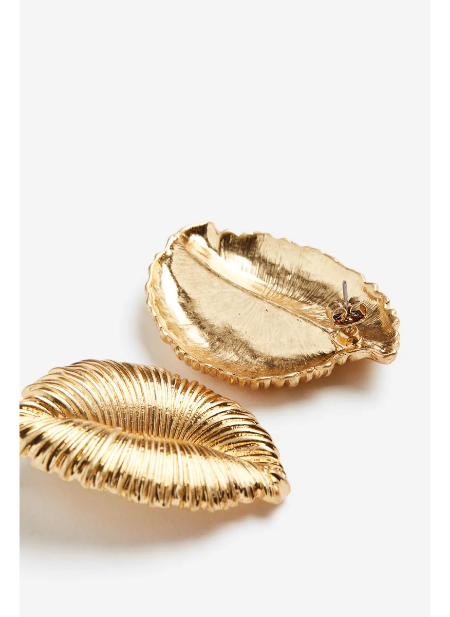 H&M Leaf-Shaped Earrings