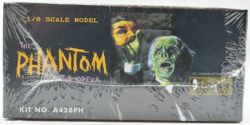 PH Premium Hobbies Atlantis x Premium Hobbies Phantom of The Opera - Metallic Green 1/8 Scale Plastic Model Figure Kit A428PH - Image 1