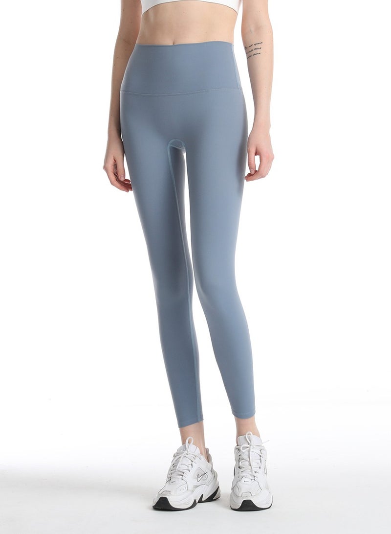 Loquat Women Quick Dry Breathable Yoga Pant Blue  - Image 2