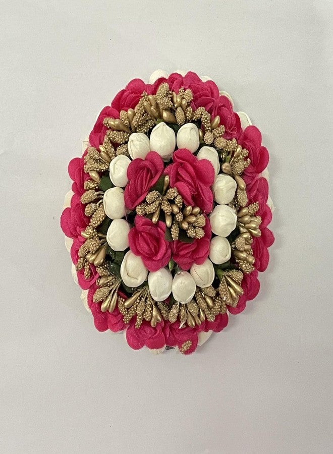 ماهل Maahal Bridal Bun Juda Gajra Maker Flower Gajra/إكسسوارات الشعر للنساء والفتيات - راني - Image 1