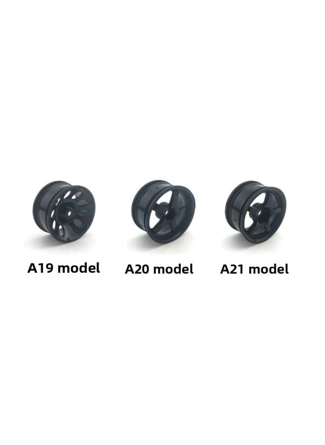 Generic - 1/10 Flat Running Oil Tram Tire Grip Strong Cherry Blossom D3/D4 HSP Unlimited Highway Racing Street Tire-Color:Can Match A Hub 3, Note Color Style - Image 1