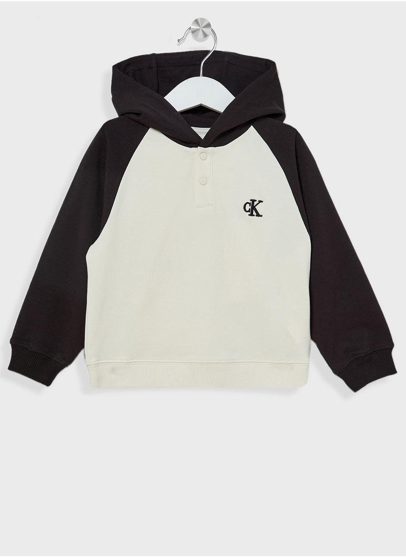 Calvin Klein Jeans Infant Logo Hoodie & Pants Set  - Image 2