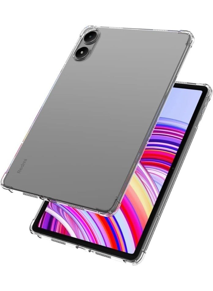 Lion Store transparent, flexible, and soft tablet case made of heat-resistant polyurethane, ultra-thin design for Xiaomi Redmi Pad Pro 12.1-inch 2024 - Image 3