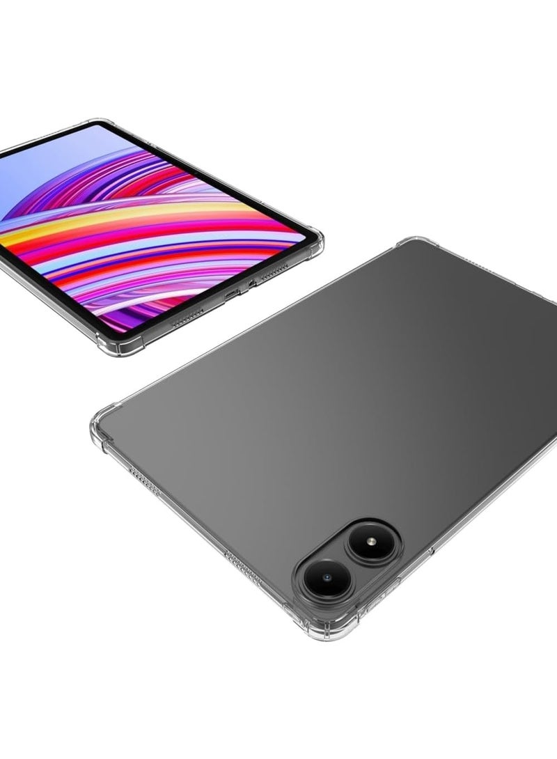 Lion Store transparent, flexible, and soft tablet case made of heat-resistant polyurethane, ultra-thin design for Xiaomi Redmi Pad Pro 12.1-inch 2024 - Image 4