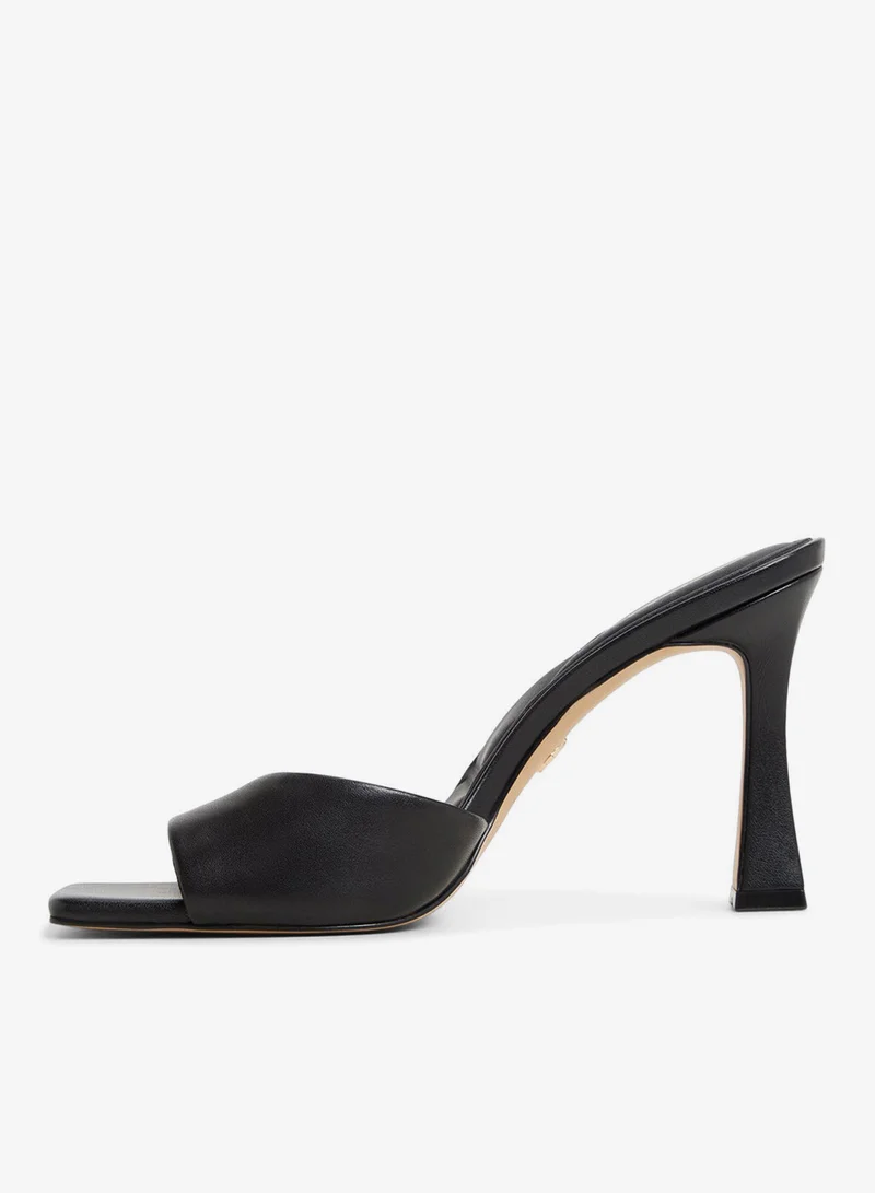 الدو صنادل بكعب عالٍ بحزام واحد