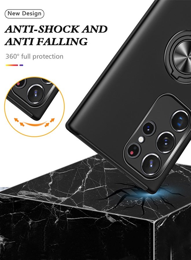 DUNISO Samsung Galaxy S24 Ultra Phone Case Full Body Protective Phone Cover with Wireless Charging Anti-fall Anti-fingerprint Phone Case for Samsung Galaxy S24 Ultra 5G Phone Case  - Image 3
