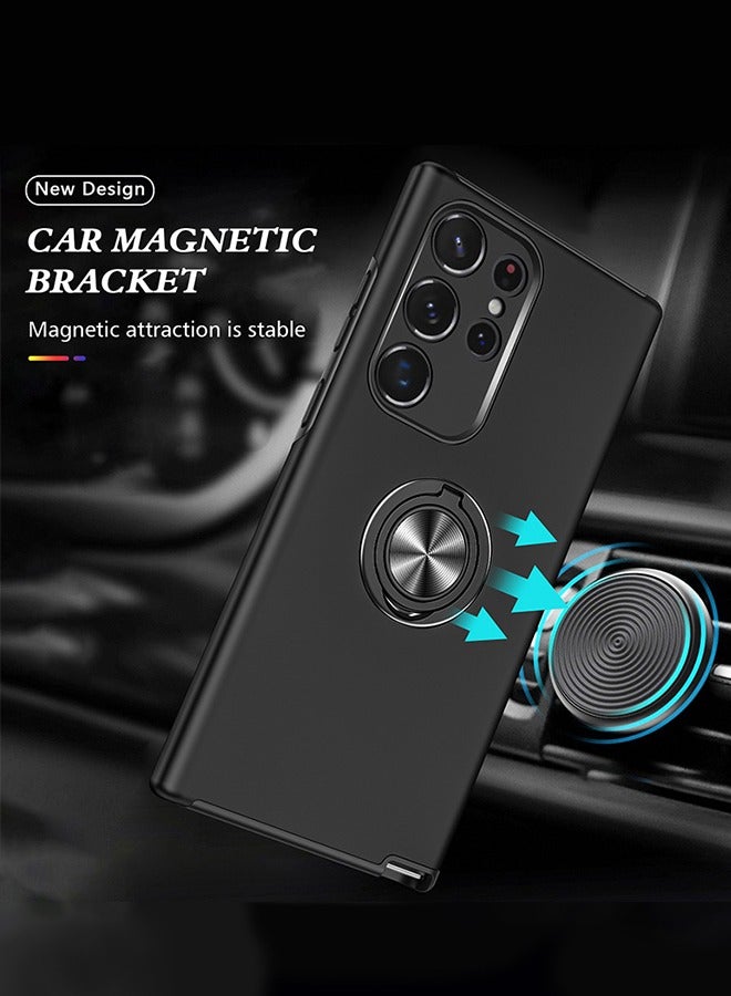 DUNISO Samsung Galaxy S24 Ultra Phone Case Full Body Protective Phone Cover with Wireless Charging Anti-fall Anti-fingerprint Phone Case for Samsung Galaxy S24 Ultra 5G Phone Case  - Image 2