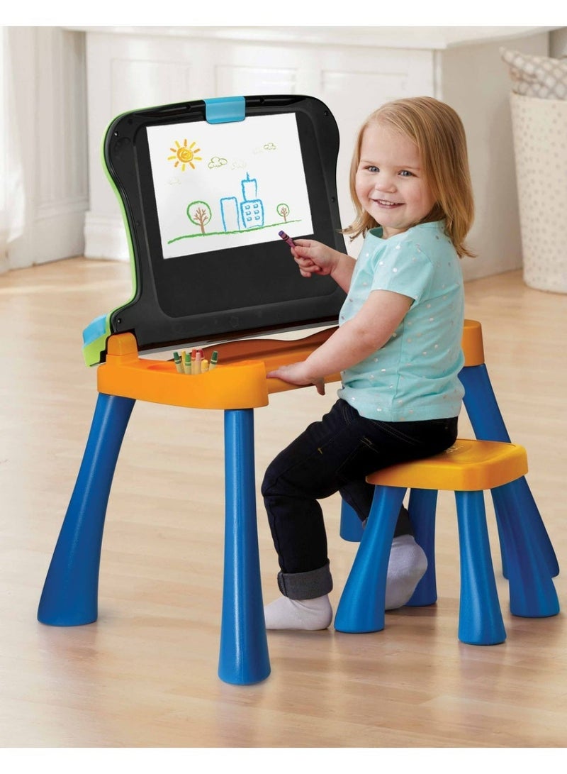 vtech 4 IN 1 Activity Desk, Writing Pad, Blackboard and Art Station - Image 2
