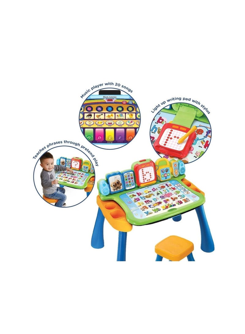 vtech 4 IN 1 Activity Desk, Writing Pad, Blackboard and Art Station - Image 3