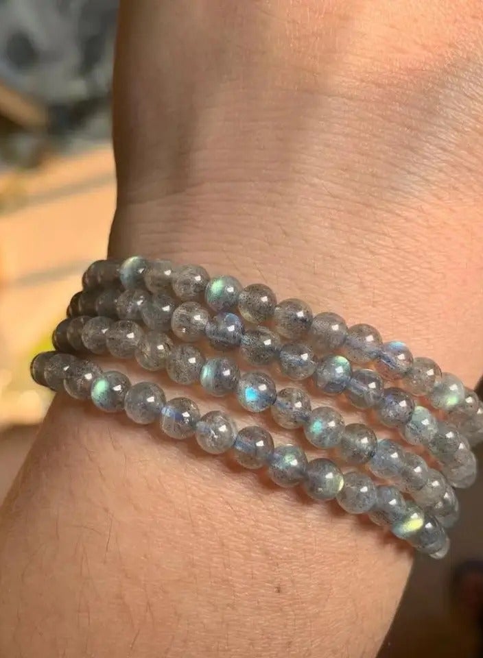 HADIGEMS Natural Gemstone Birthstone Bracelets - Healing Crystal Jewelry for Women & Men - Handmade Beaded Bracelets - Image 3