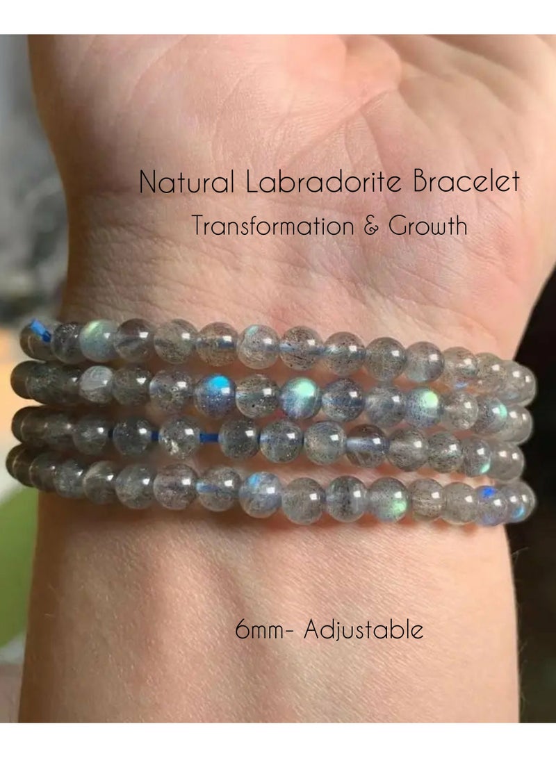 HADIGEMS Natural Gemstone Birthstone Bracelets - Healing Crystal Jewelry for Women & Men - Handmade Beaded Bracelets - Image 1