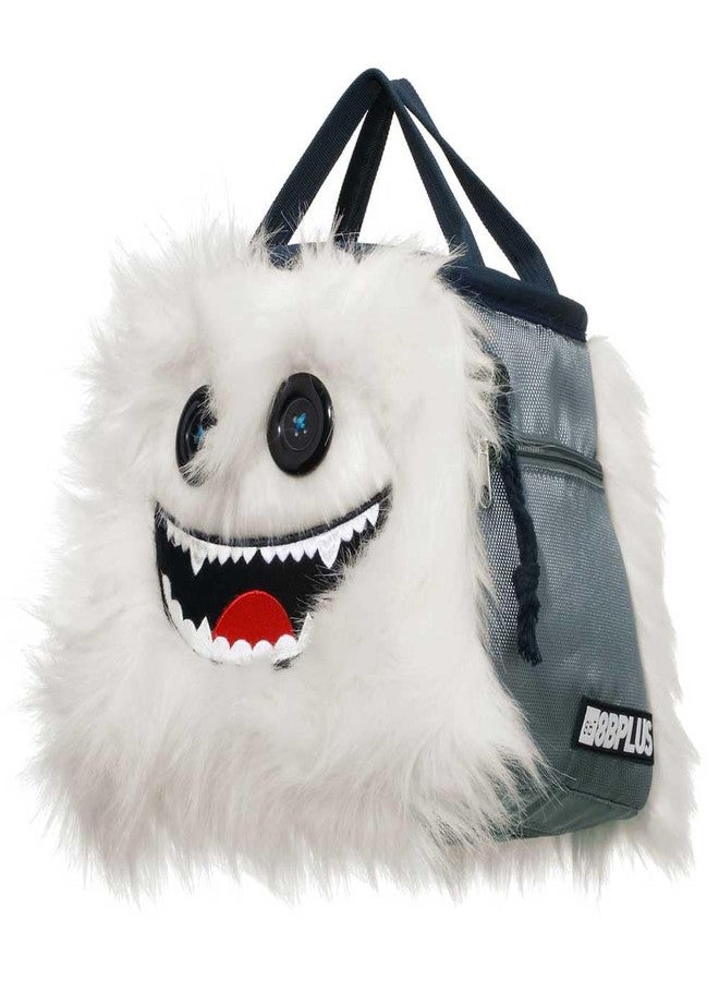 8B+ 8BPLUS 8BPlus Herman Boulder Bag for Climbing, Bouldering - 8.7" Wide Opening - 3 Pockets, 4 Brush Holders, Drawstring Closure - Steady Construction - Image 4