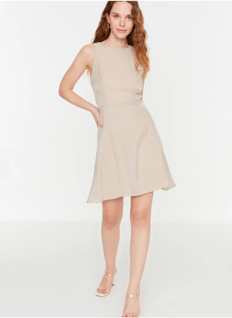 trendyol Halter Neck Knitted Dress