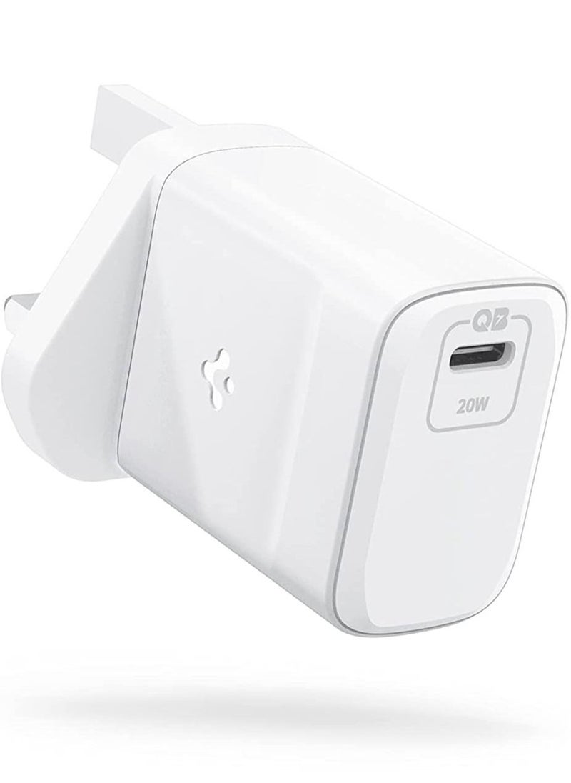Spigen ArcStation USB C Charger 20W PD 3.0 Fast Charging Plug Type C Wall Adapter 