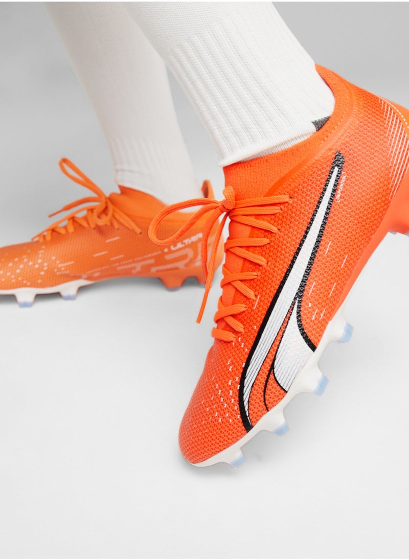 PUMA - ULTRA Match FG/AG Womens Orange Football Boots - Image 1