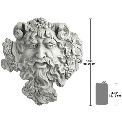 Design Toscano Bacchus, God of Wine Greenman Wall Sculpture: Large - Image 5