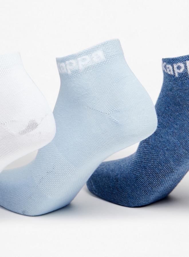 Kappa Solid Ankle Length Sports Socks - Set of 5 - Image 2