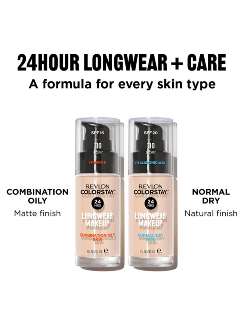 Revlon ColorStay Liquid Foundation SPF 15 Natural Beige 220 - Image 5
