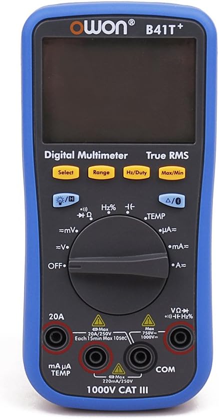 Owon OWON B41T 4 12 Digital Multimeter True RMS Backlight Test Meter  - Image 1