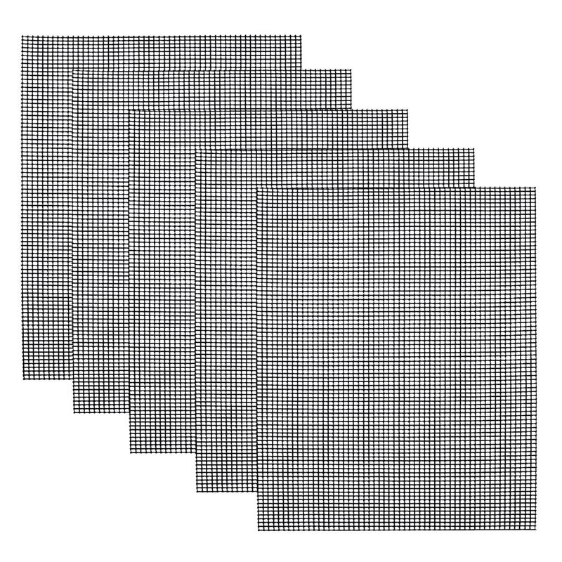 IDGGDI Flower Pot Hole Mesh Pad 5PCS 118x79 Bonsai Pot Bottom Grid Mat Mesh Gardens Drainage Mesh Hole Screens Mesh Pots Prevent Soil Loss Breathable Gasket