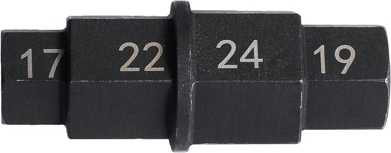 DPTOOL Hex Axle Tool for Motorcycle Front Axle Wheel, 3/8 Inch 17mm 19mm 22mm 24mm Allen Spindle Socket Driver - Image 2