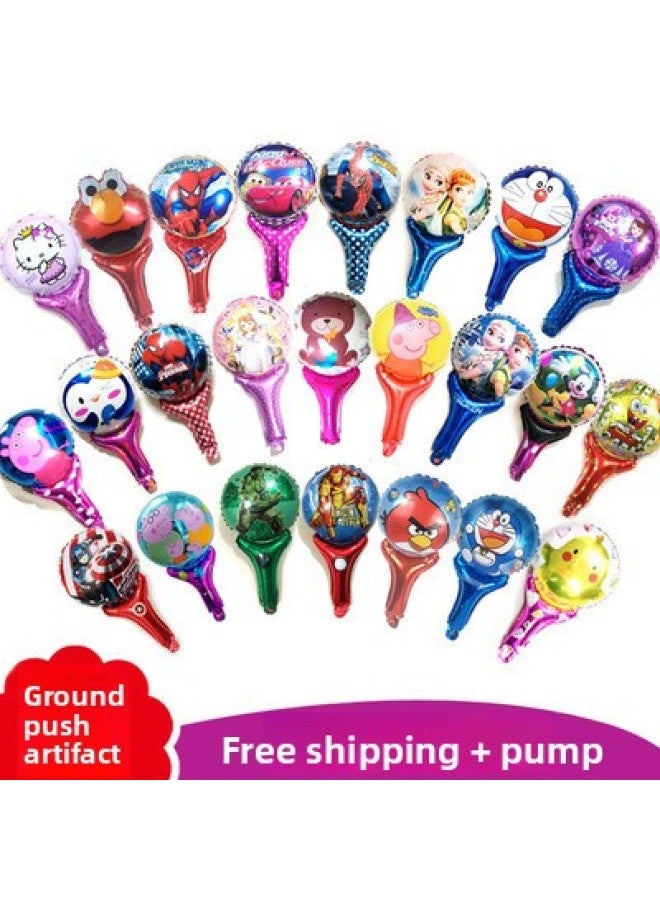 Yiwu New Hot Selling Square Stall Luminous Children's Toy Stall Push Sweep Code Activity Supply Batch