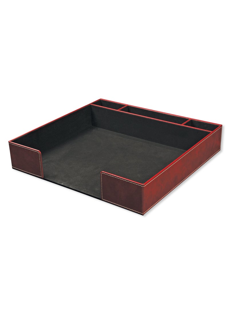 FIS Executive Conference Room Set of Bonded Leather Desk Blotter, Coaster and Pen Holder with Pen - Maroon - FSDSCONFRSETMR - pzsku/ZF973AC062542941B37D7Z/45/_/1702971571/808fb683-b41f-4d97-97b1-54d2a75c9310