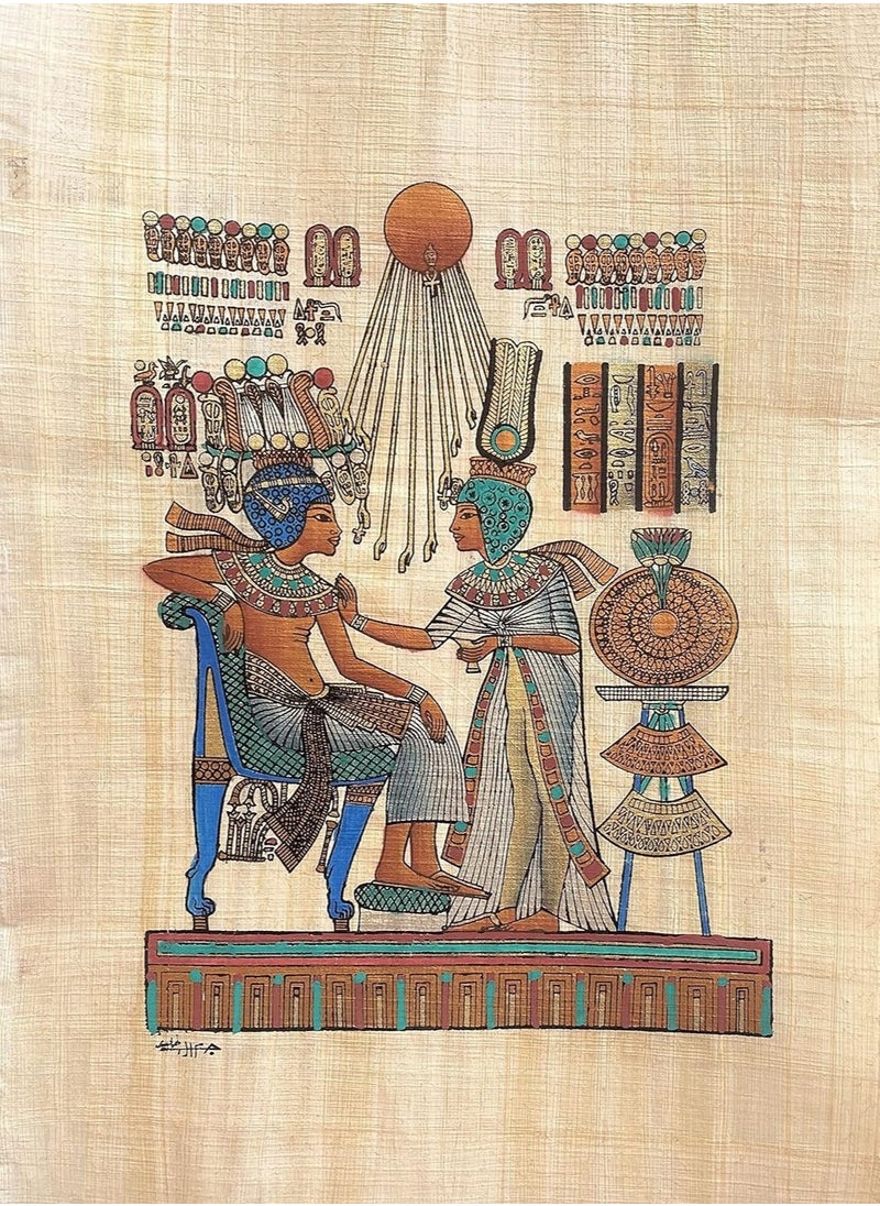 Generic Hand-drawn Pharaonic drawings on papyrus, 20*30 cm 